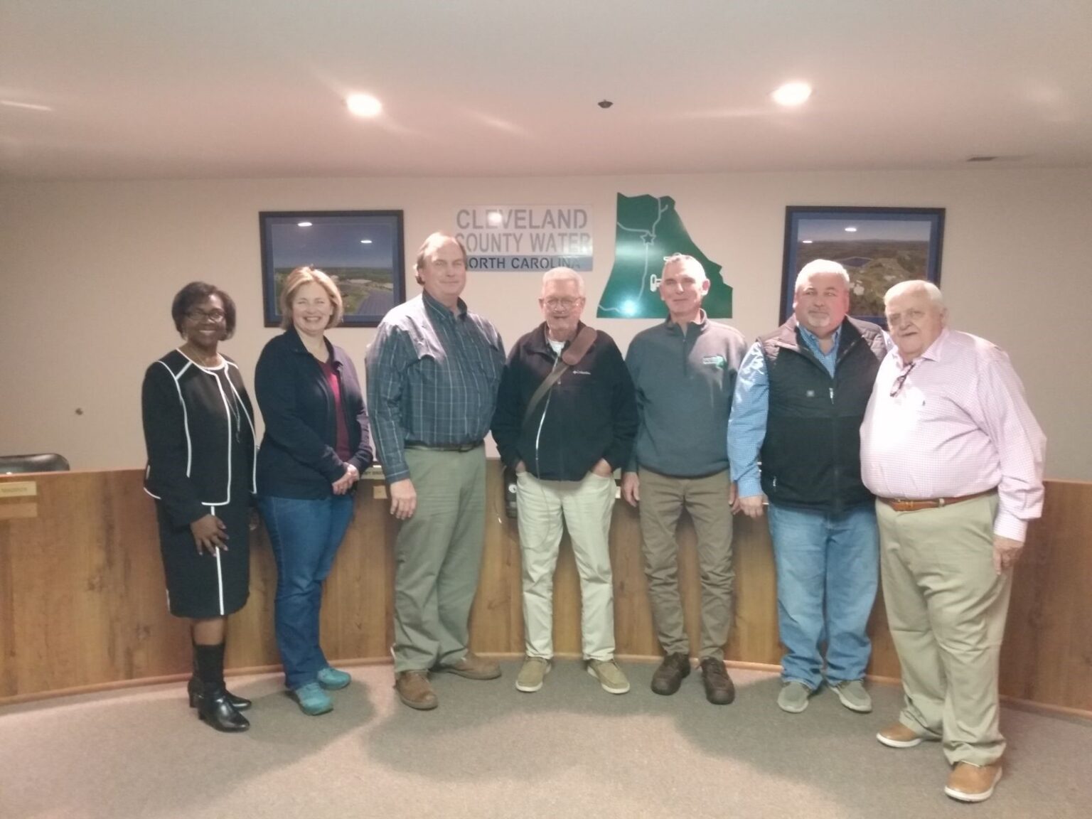 Board of Commissioners Cleveland County NC Water